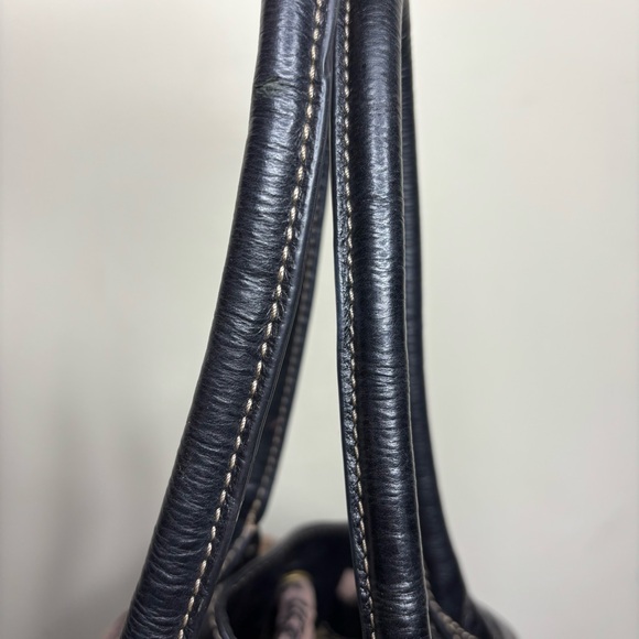 Y2K Vintage Juicy Couture Womens Velvet Brown Floral Hand Bag - Picture 7 of 9